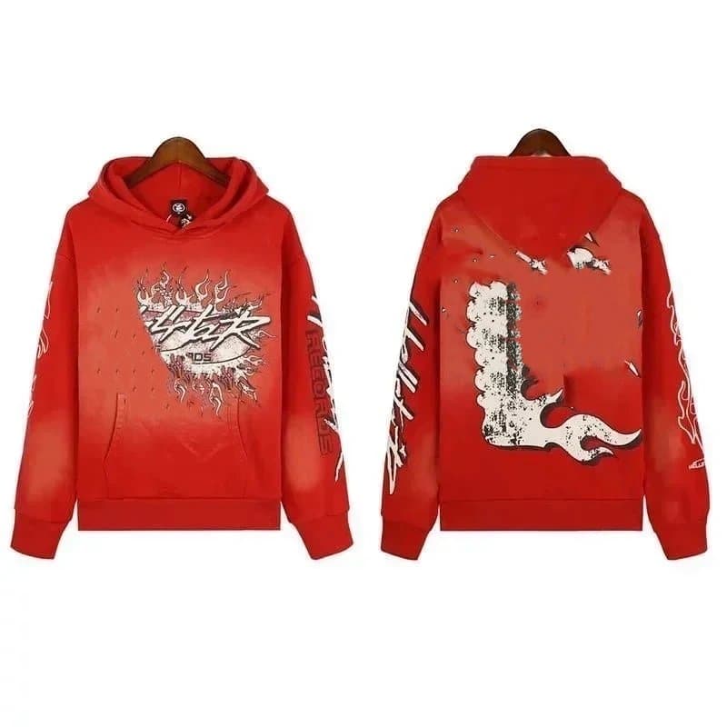 Gallery Dept. Hooded Sweatshirt Om Symbol Print — 1