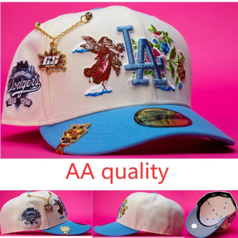 New Era × MLB 59FIFTY Cap LA Dodgers Anniversary Patch