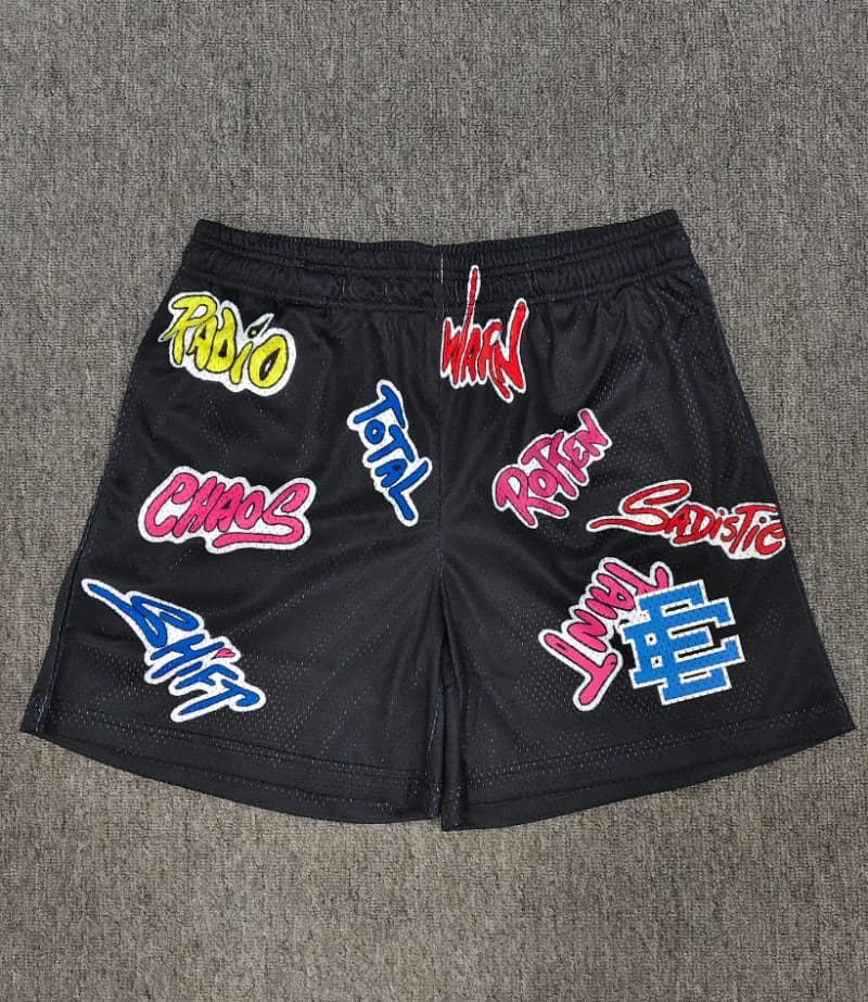 Fear of God Essentials Mesh Shorts Bandana Print — e178
