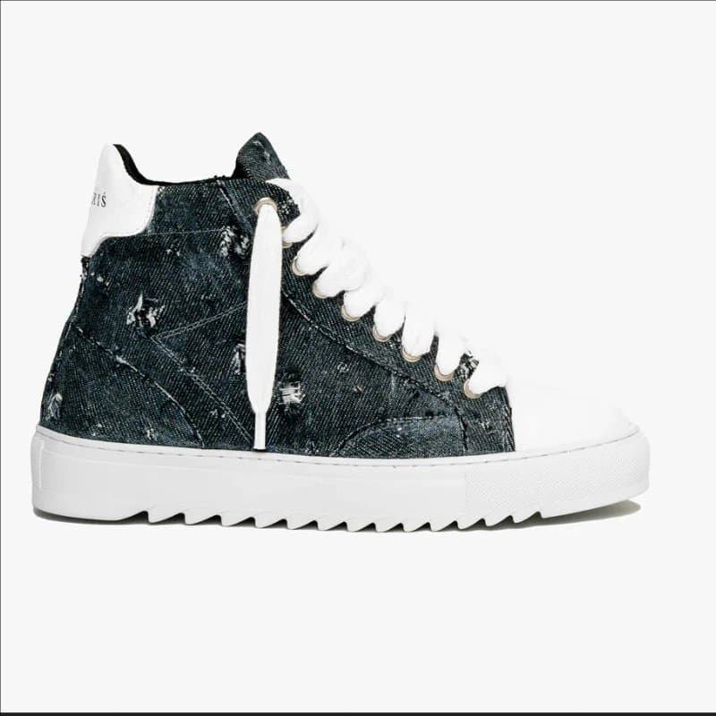 Balenciaga Speed Trainer Denim Print
