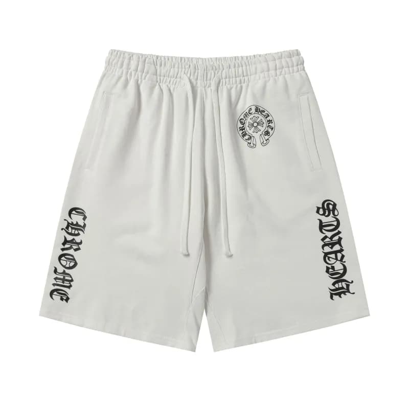 Chrome Hearts V-Neck Mesh Jersey FORM Logo — 2282白色of