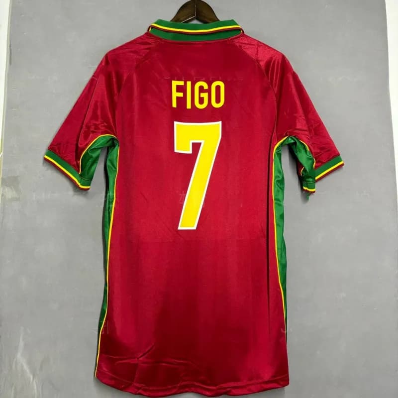 Reebok Soccer Jersey Sporting CP C. Ronaldo #28 — 1998葡萄牙主场印7号