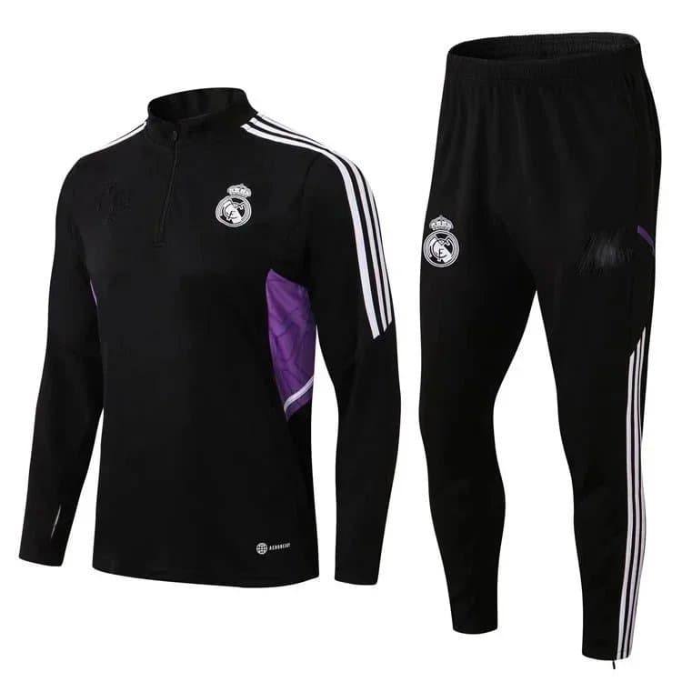 Adidas Training Set Real Madrid Black Purple