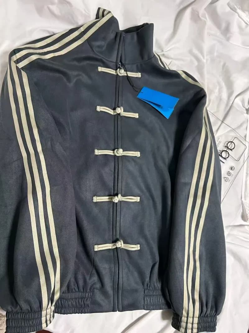 Adidas Track Jacket Chinese Knot Button