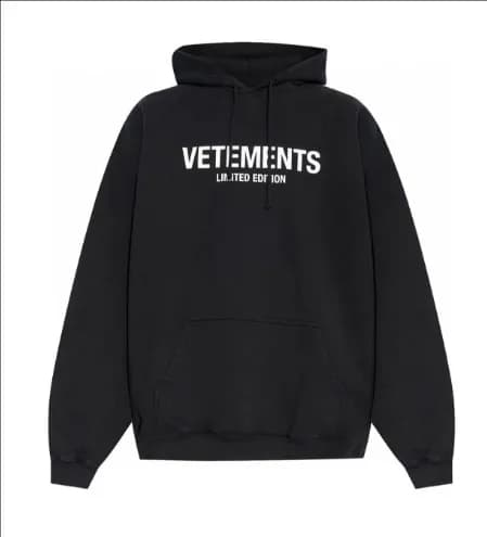 Fear of God Essentials Hoodie Infinity Logo — V236 black