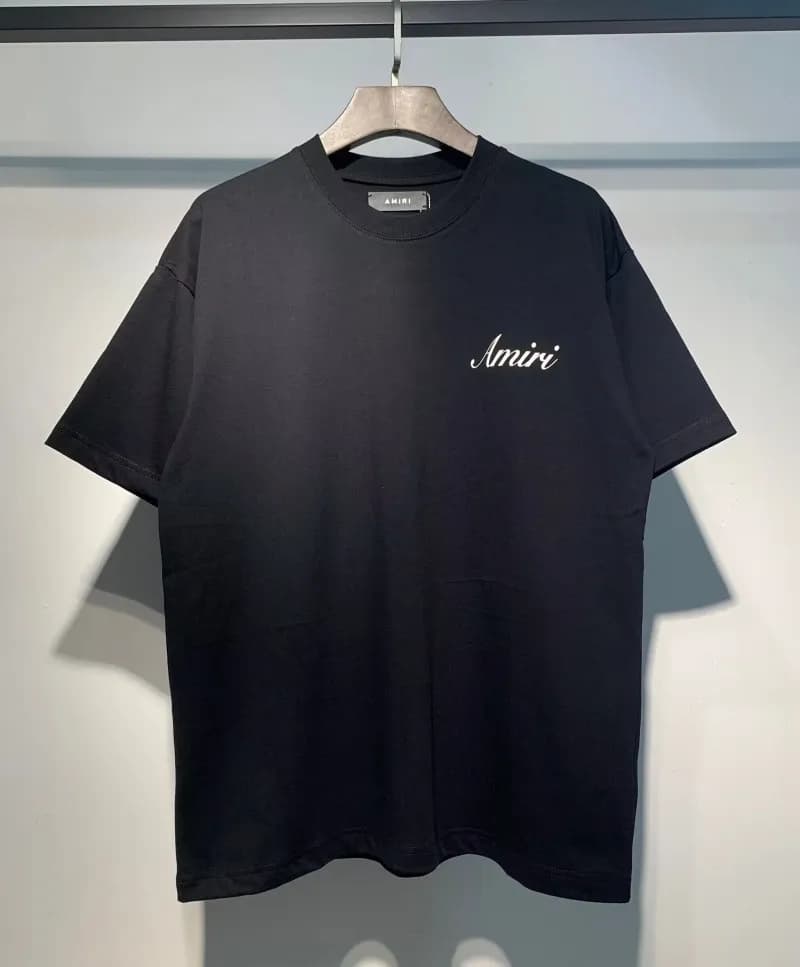 Amiri Logo T-Shirt Embroidered Script