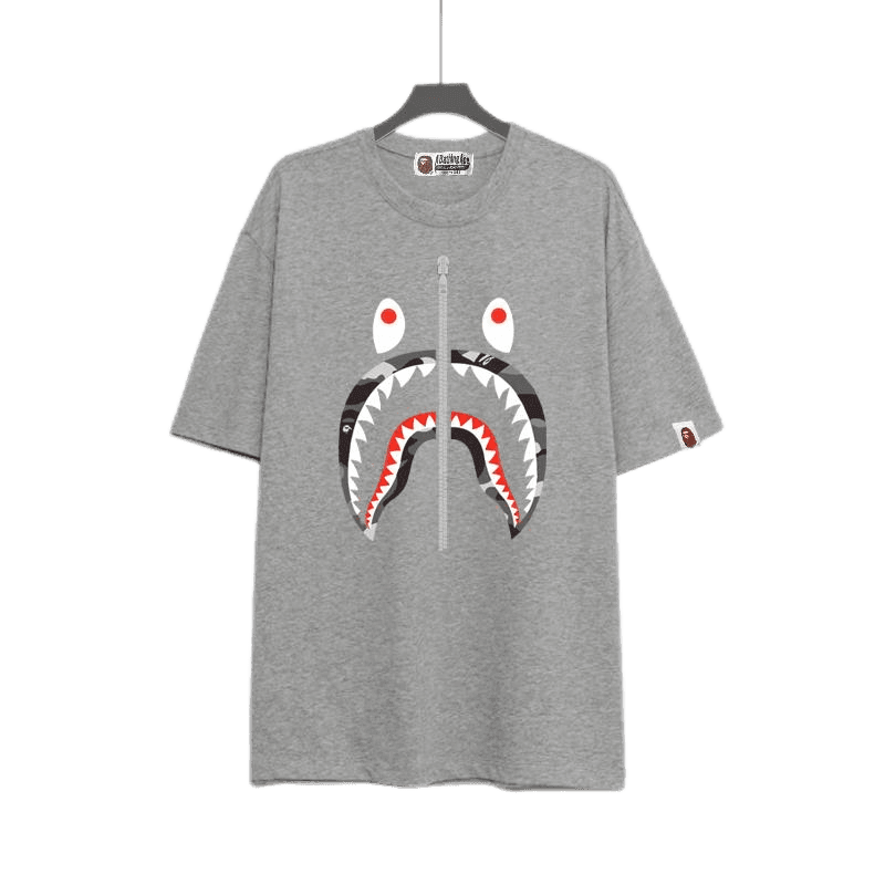 BAPE Shark Tee Camouflage Shark