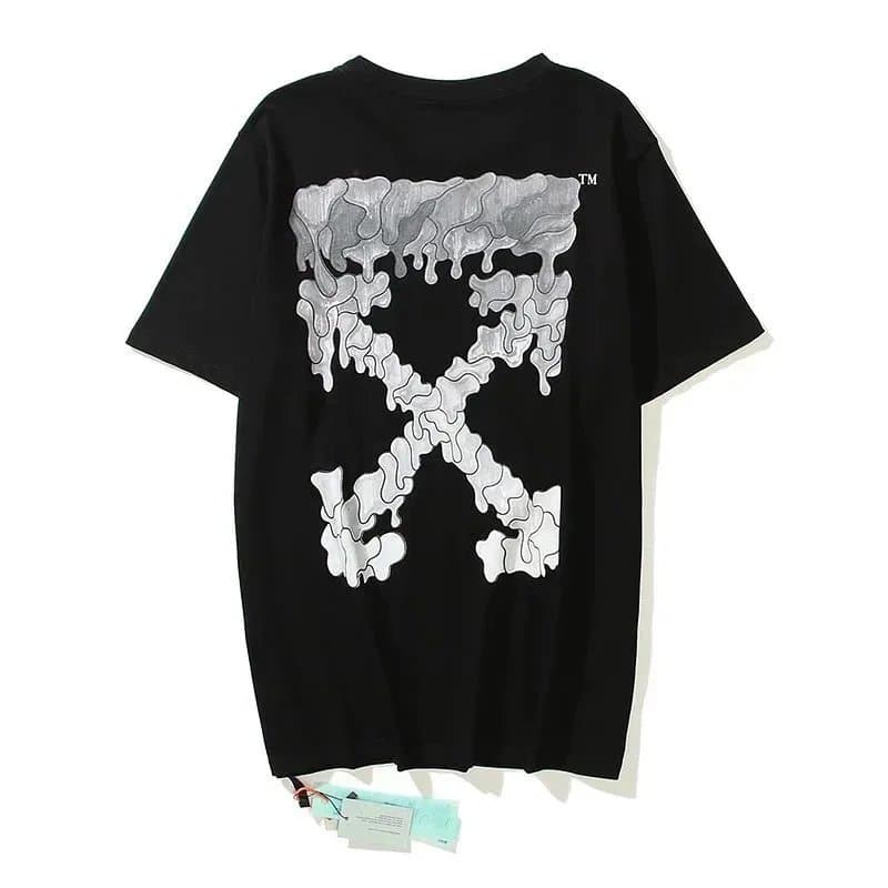 Off-White Graphic T-Shirt Dripping Arrow