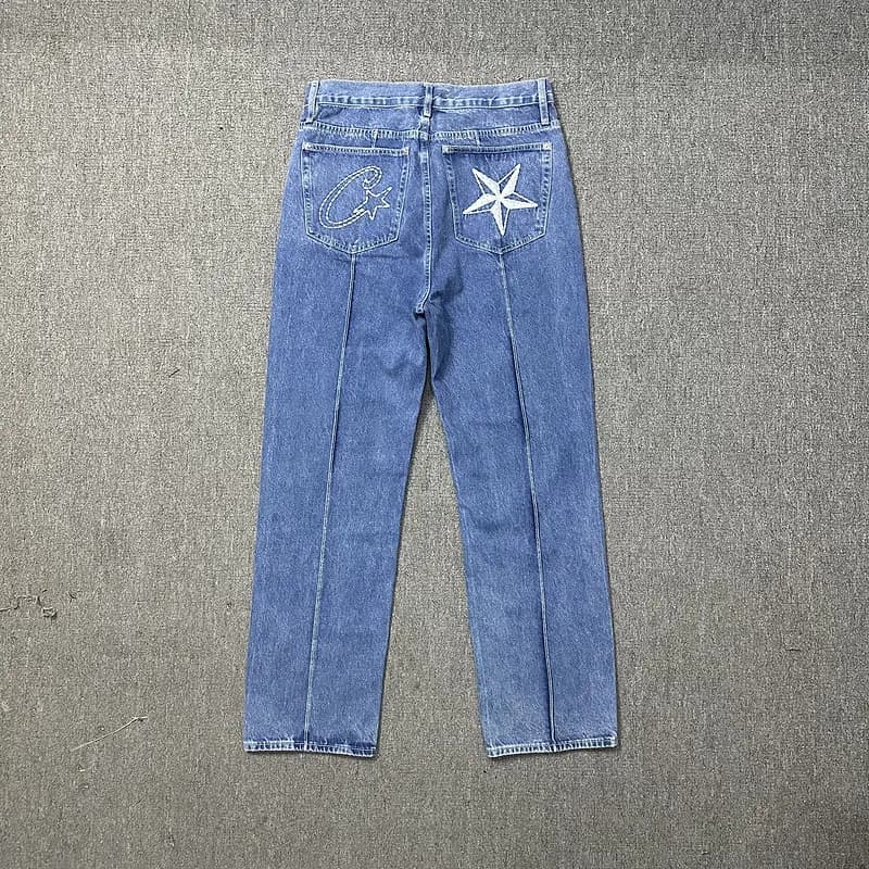 MLB Jeans Star Embroidery