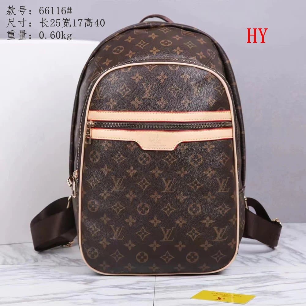 Louis Vuitton Damier Ebene Backpack Classic Checkered — 老花
