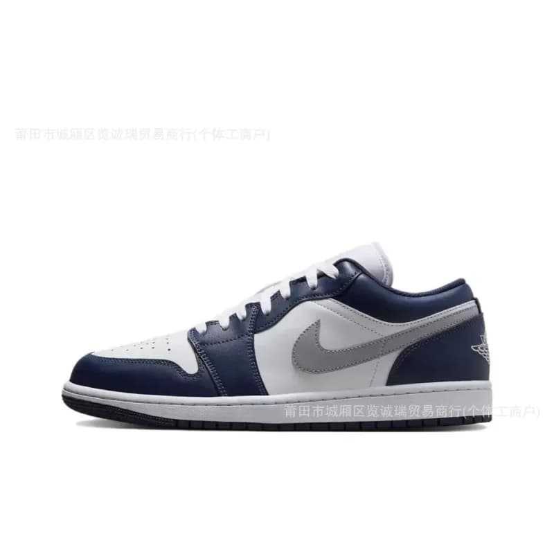 Air Jordan 1 Low Court Purple — AJ1-蓝白
