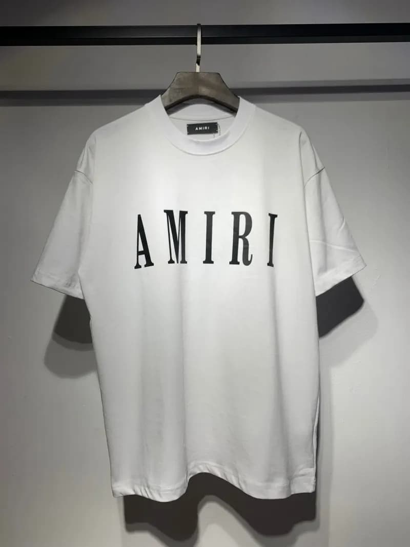 Amiri Logo Tee Bold Logo