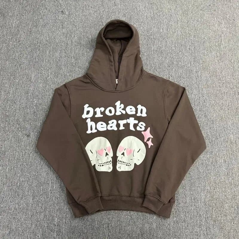 Broken Planet Logo Sweatpants Red with White Logo — BP-H208 上衣8