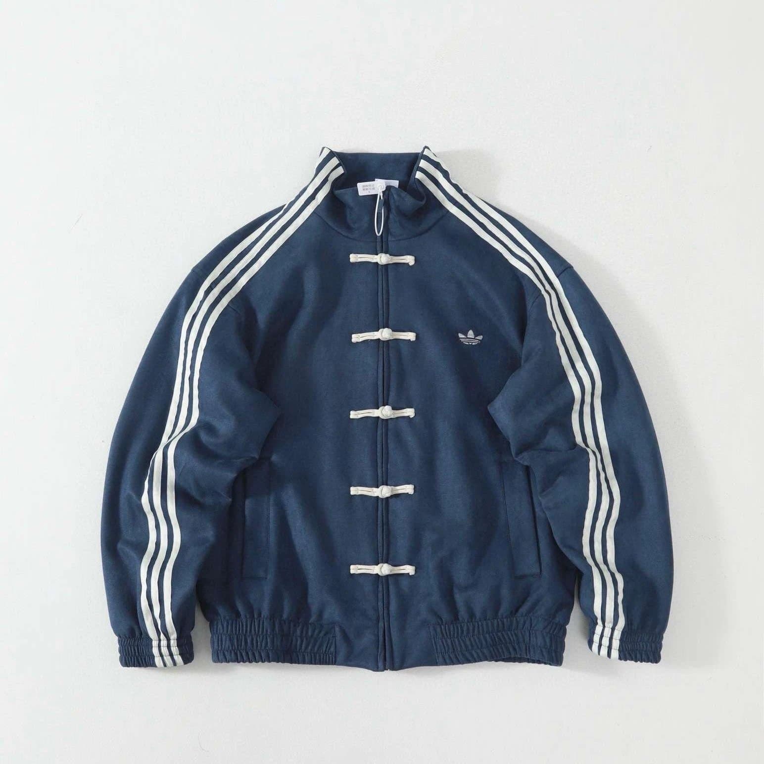 Adidas Track Jacket Chinese Knot Button