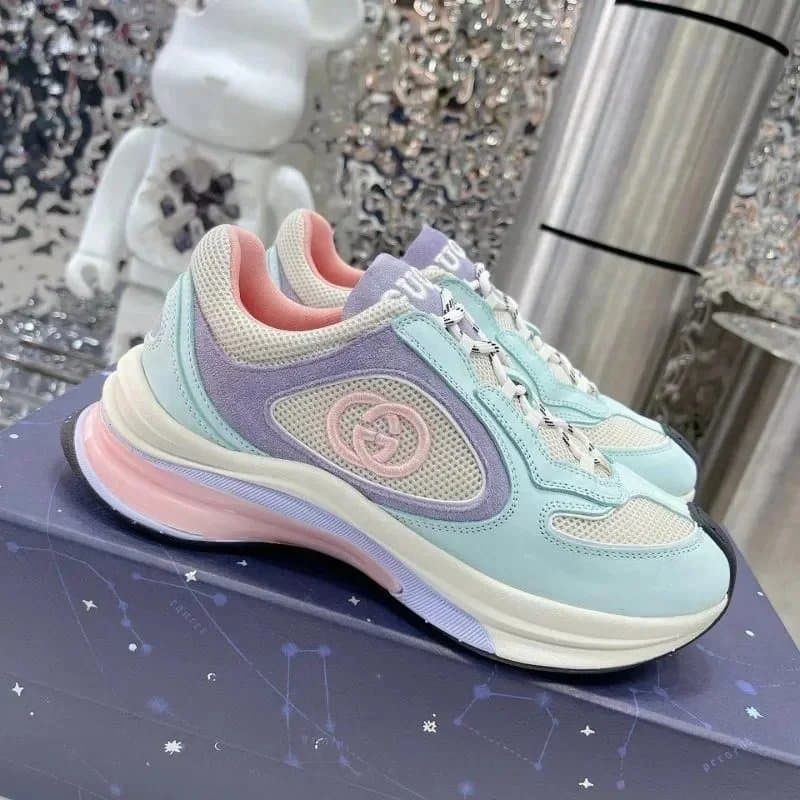 Gucci Speed Trainer Pastel Mix