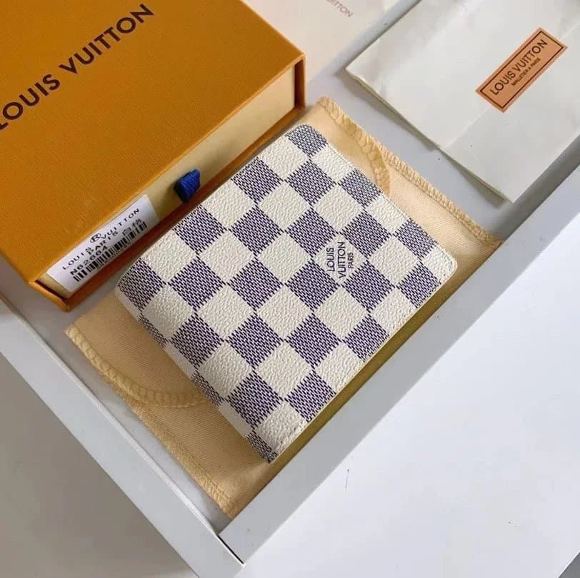 Louis Vuitton Compact Wallet Damier Azur