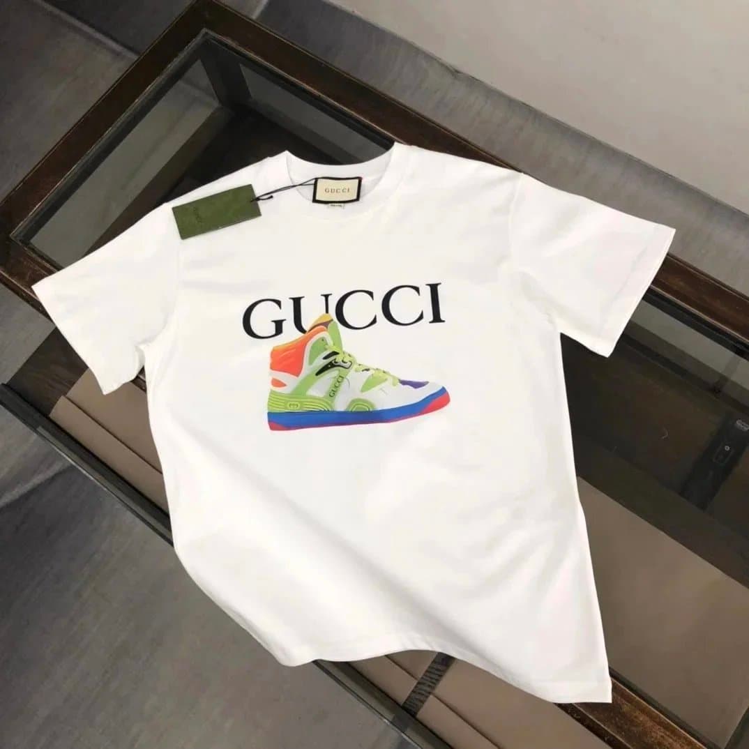 Gucci T-Shirt Doraemon Bear Print — AM010103478
