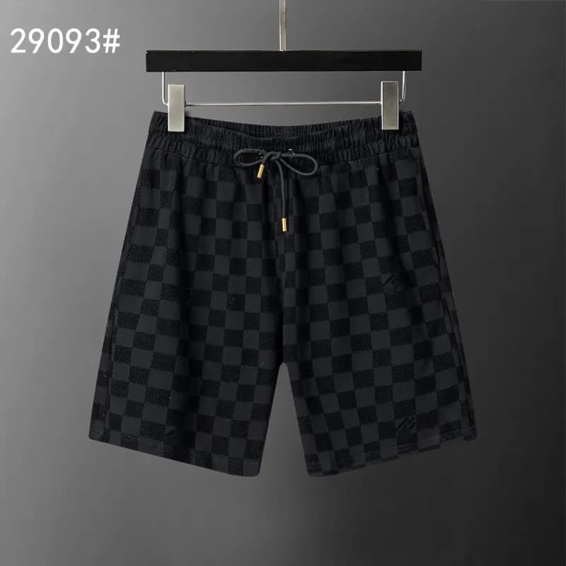 Balenciaga Printed Shorts Geometric Logo Pattern — 29093黑色