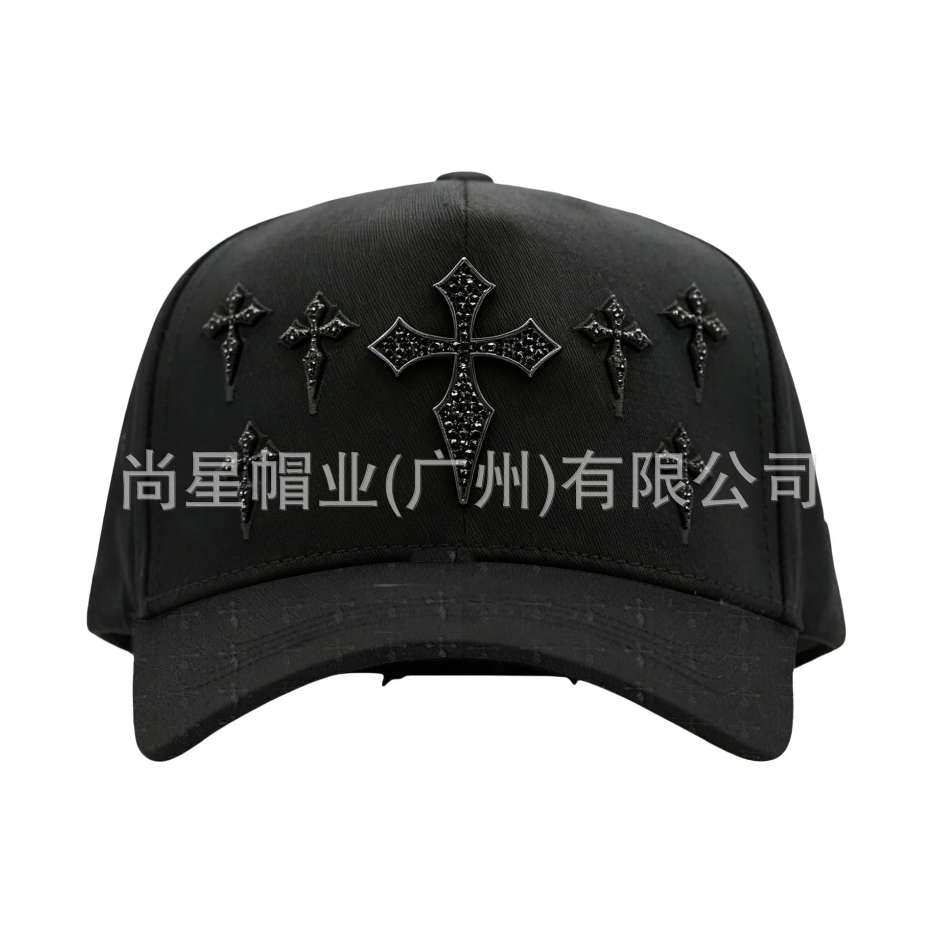 Chrome Hearts Baseball Cap Cross Embellished