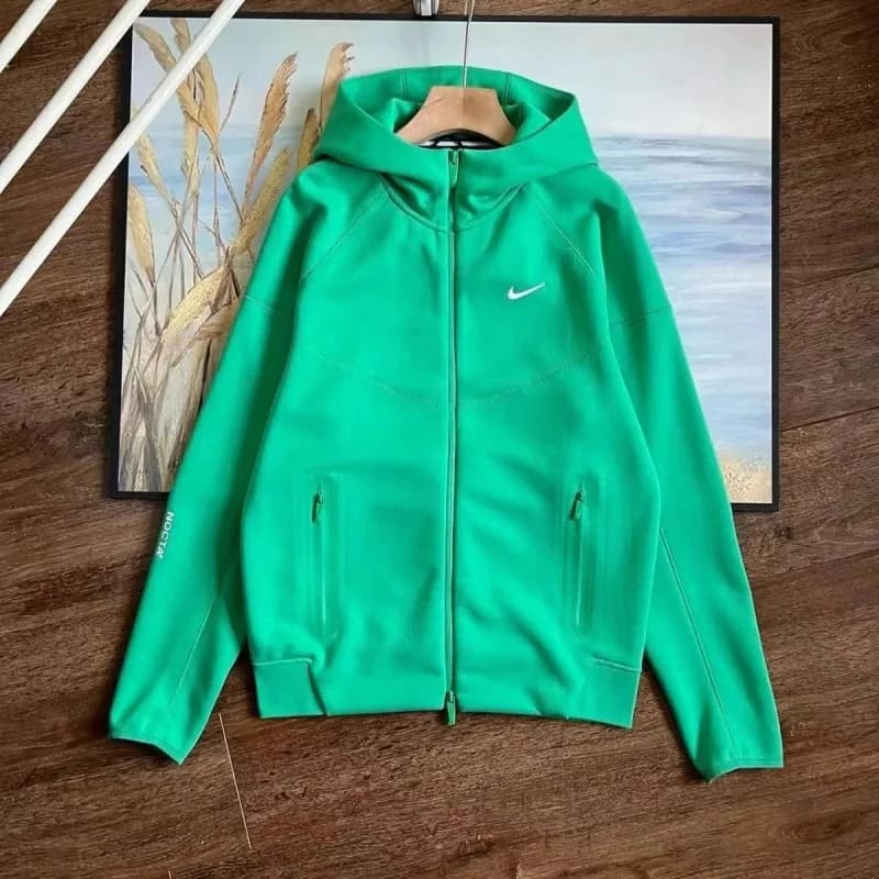 Nike Tech Fleece Hoodie Solid Green