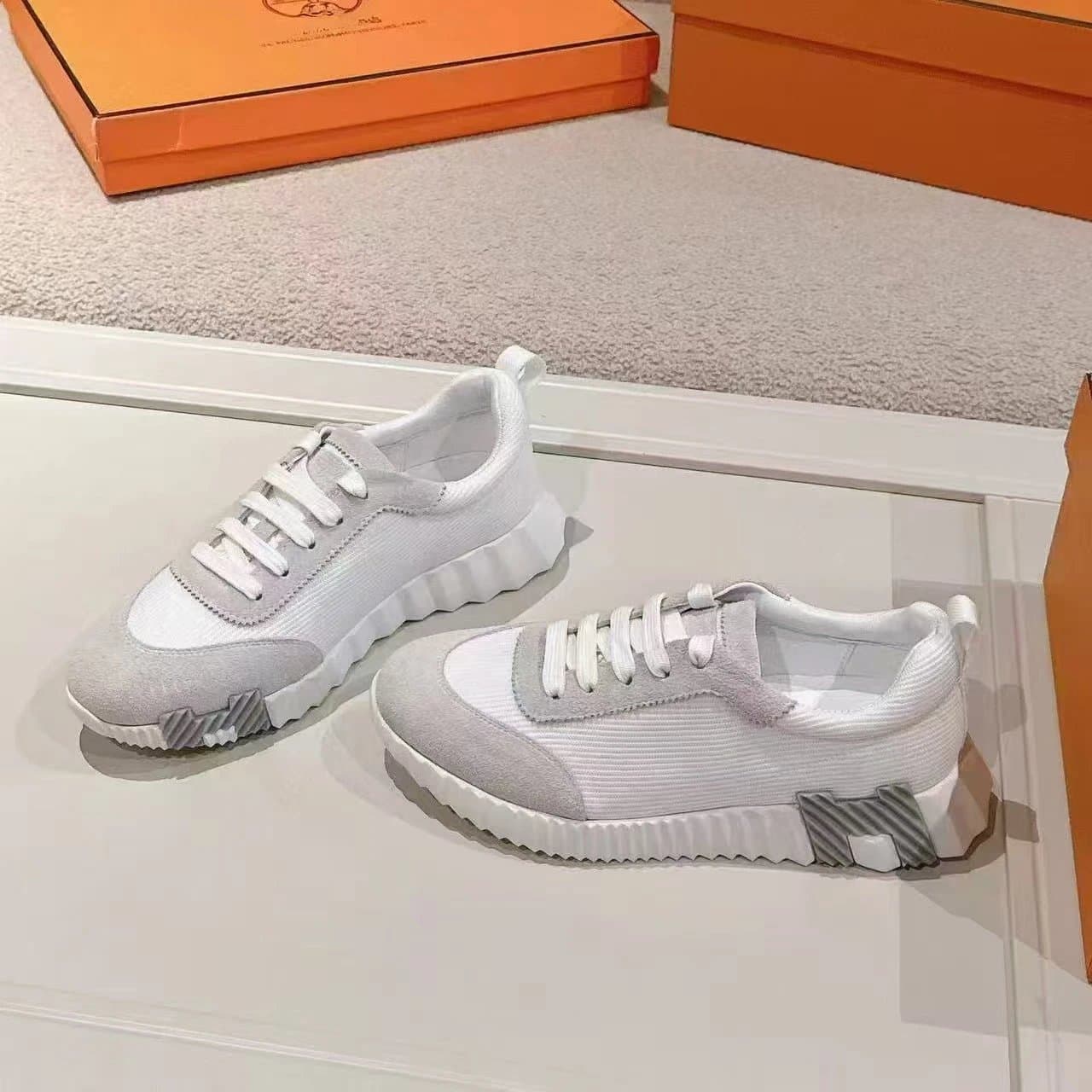 Hermès Run Away White Grey