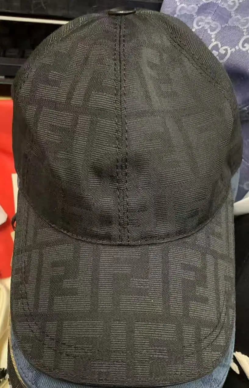 Fendi Baseball Cap FF Monogram