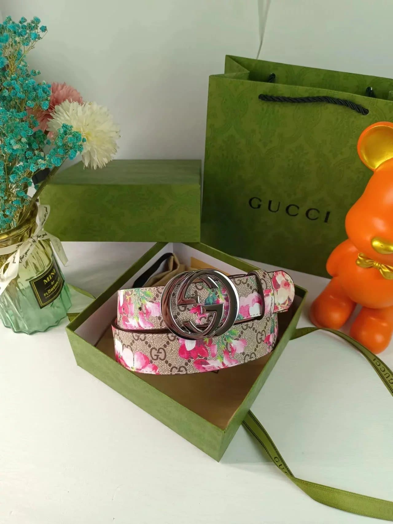 Gucci Horsebit 1955 Belt GG Buckle — 13