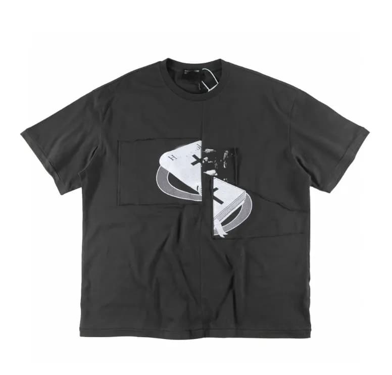 Off-White Graphic T-Shirt Industrial Zipper Print