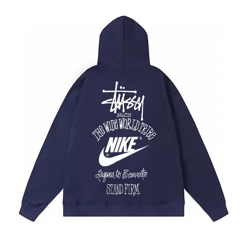Carhartt Hooded Sweatshirt Embroidered Logo — 139 royal blue
