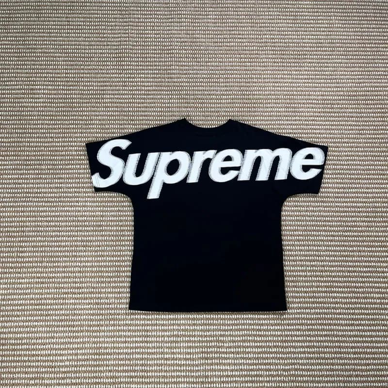 Supreme × Marvel T-Shirt Spider-Man Box Logo — 黑/白印