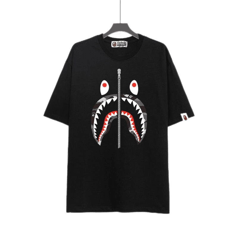 BAPE Shark Tee Zipper Shark Face