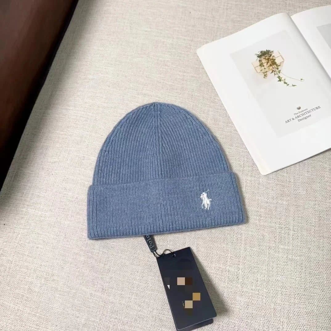Polo Ralph Lauren Polo Beanie Jumpman Logo Patch — 34