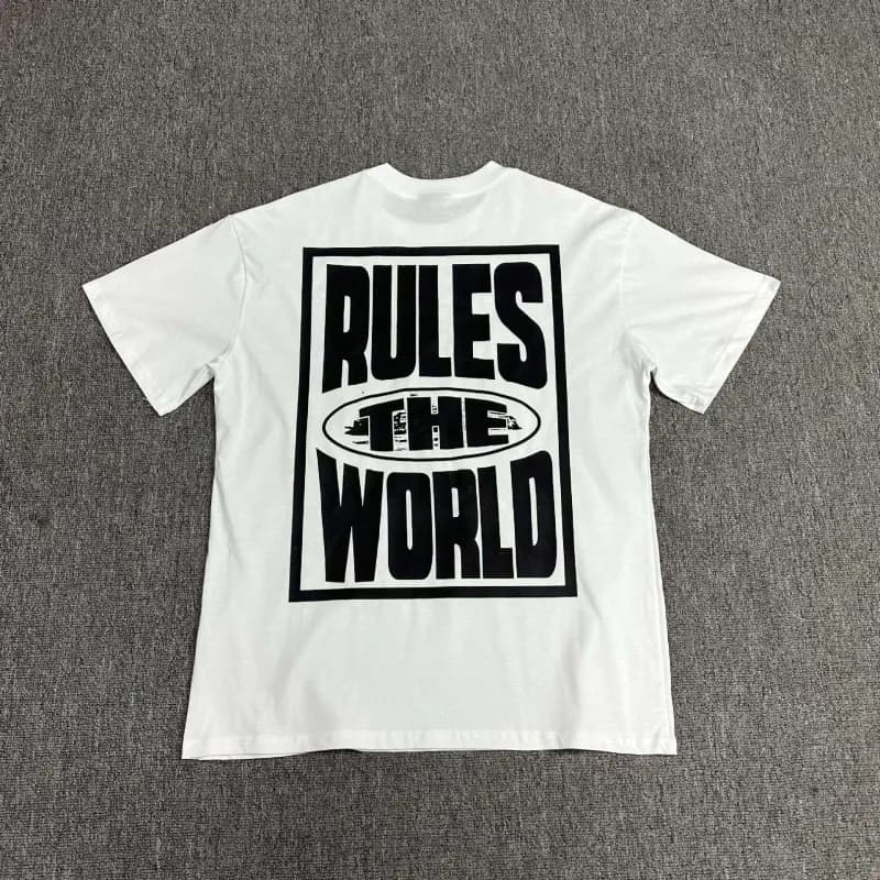 Hellstar Scorpion Graphic Tee White Scorpion Print — 3126 白黑