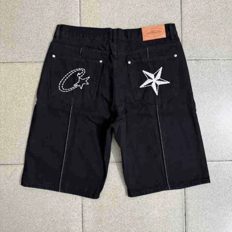 Travis Scott Cactus Jack Shorts Script Logo — 001黑色