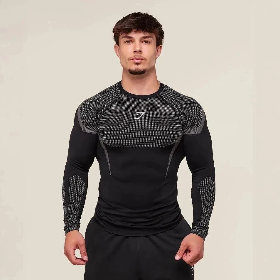 Lululemon Compression Tank Mesh Panel — Onyx 5.0 Long Sleeve 2