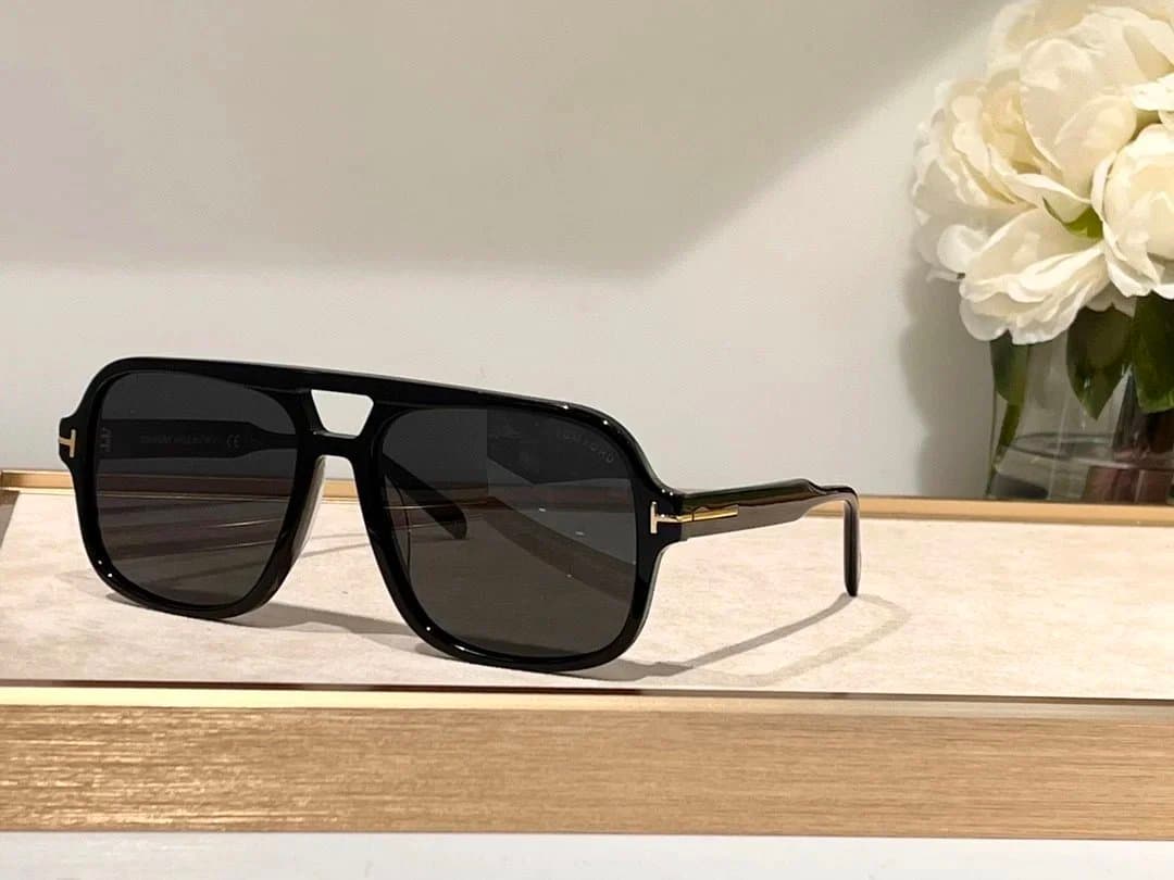 Tom Ford Aviator Sunglasses Tortoiseshell Frame — 5
