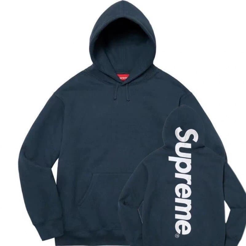 Supreme Box Logo Hooded Sweatshirt Multiple Colorways — E550#宝蓝色