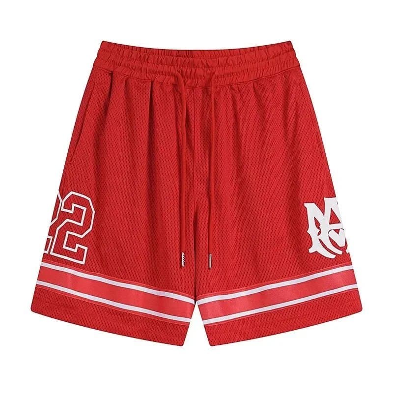 Rhude Mesh Shorts Number 22 Logo