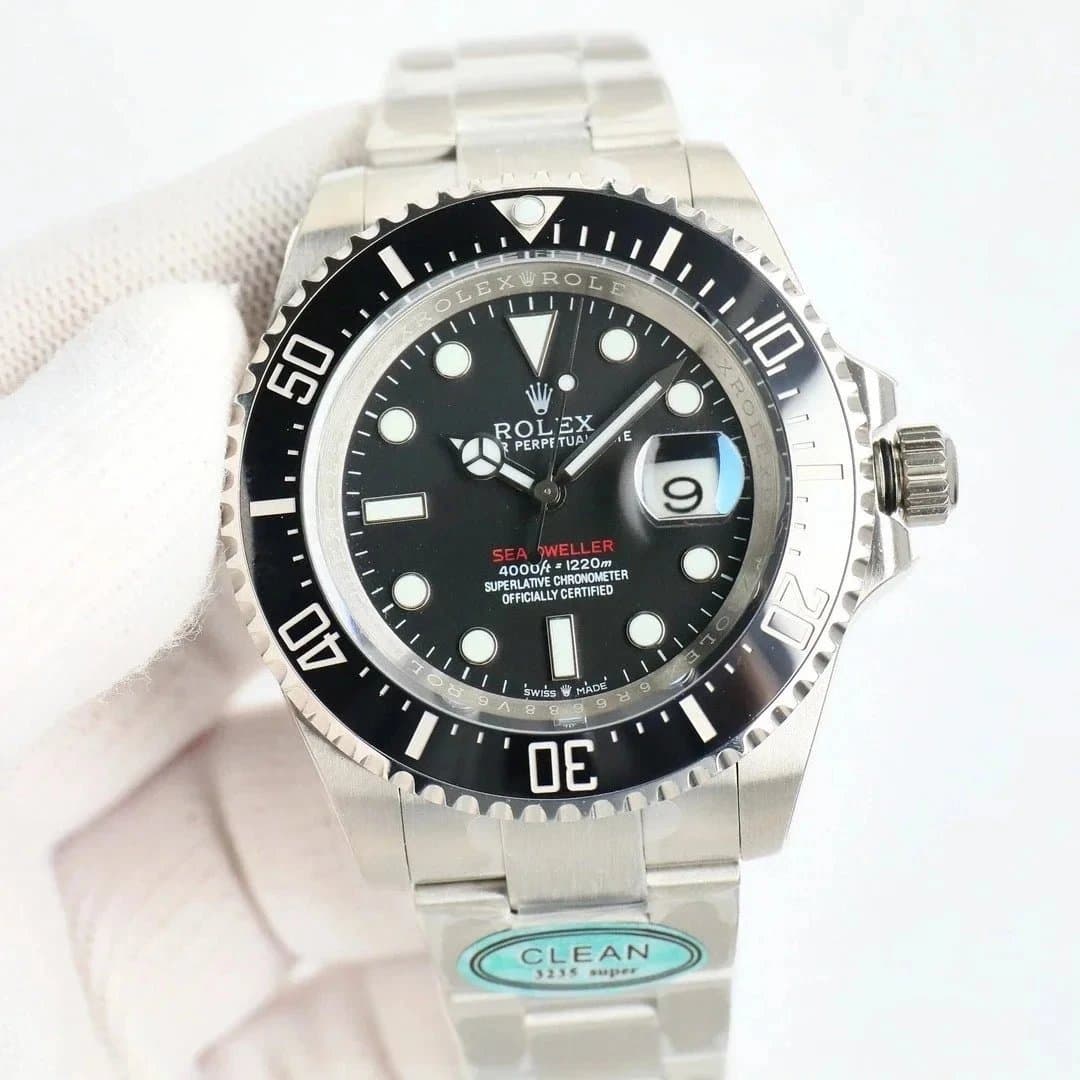 Rolex Submariner Date Black Dial with CERACHROM Bezel