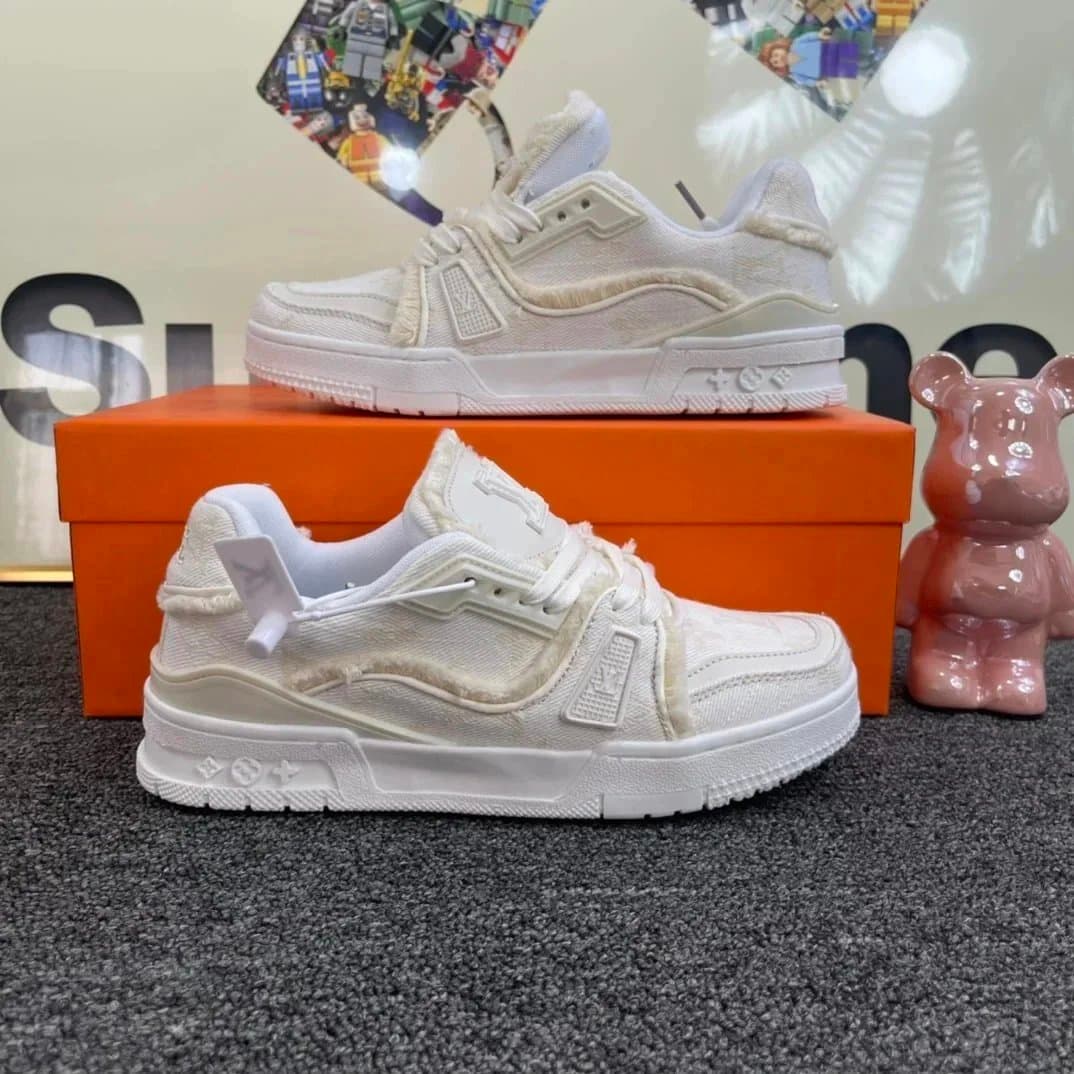 Louis Vuitton LV Trainer Monogram Print — 35