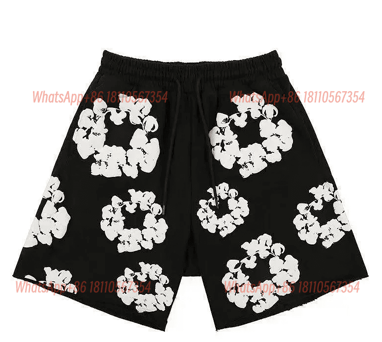 Fear of God Essentials Logo Shorts Black — Denim tears-黑白