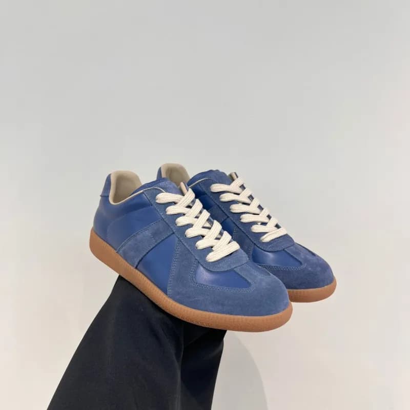 Maison Margiela Future Sneaker Blue Suede