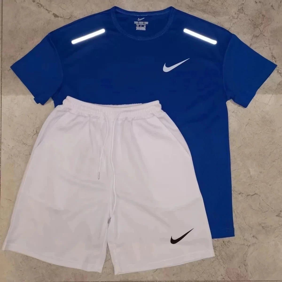 Nike Training Set Reflective Blue/White