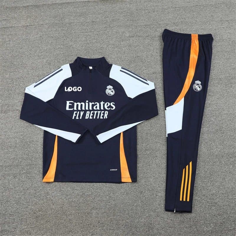 Adidas Training Tracksuit Real Madrid — 2425皇马宝蓝色