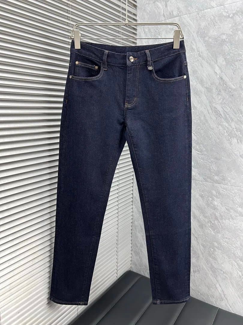 Prada Flared Jeans Embroidered Logo — 73