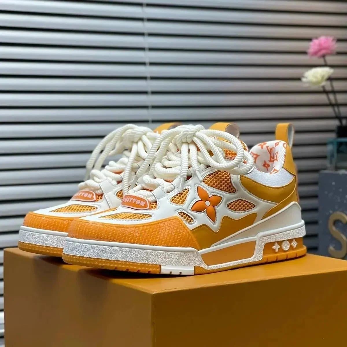 Louis Vuitton LV Trainer Monogram Flower — 08