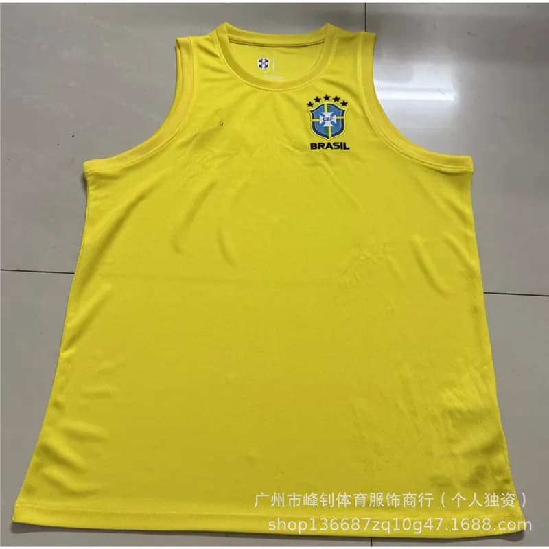 Nike England Home Jersey 2022 World Cup — 巴西背心黄色
