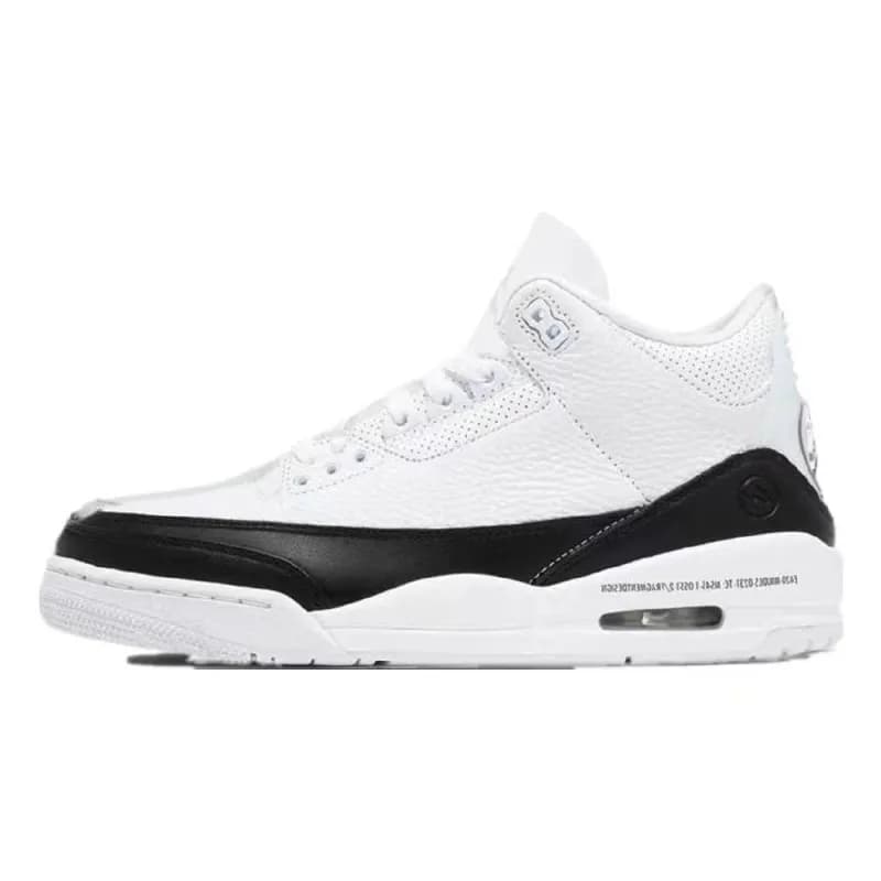 Air Jordan 3 White Purple — aj3-藤原浩闪电