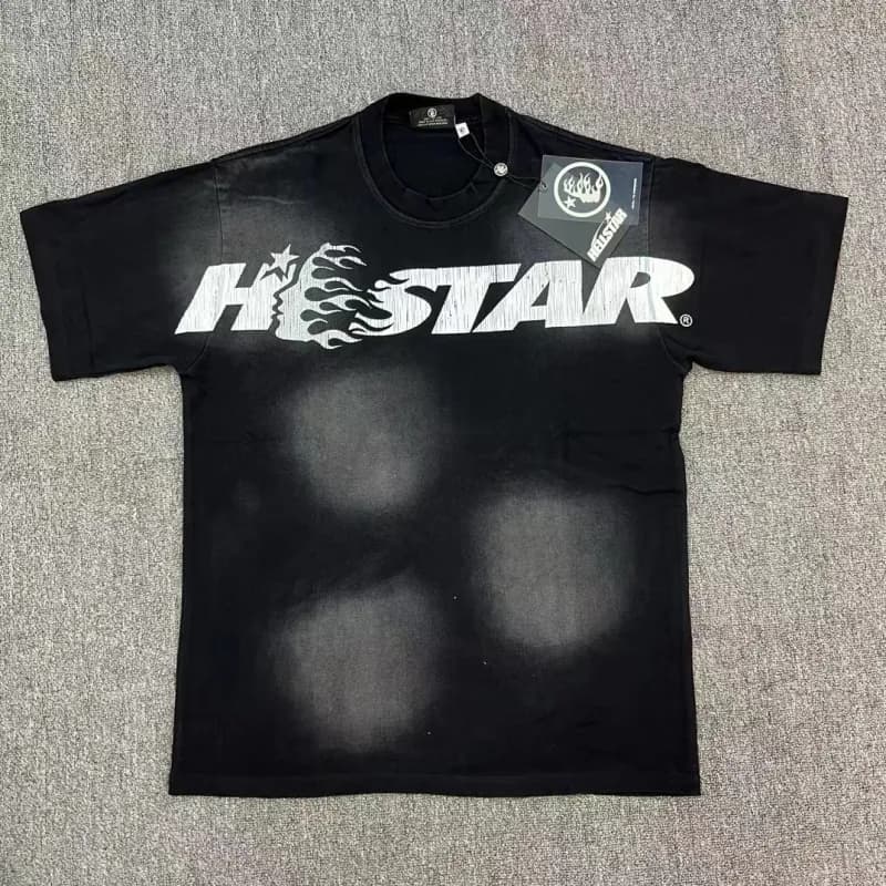 Hellstar Graphic Tee Alien Face Print — 94