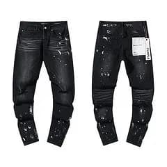 Off-White Distressed Jeans Paint Splatter — PU121#